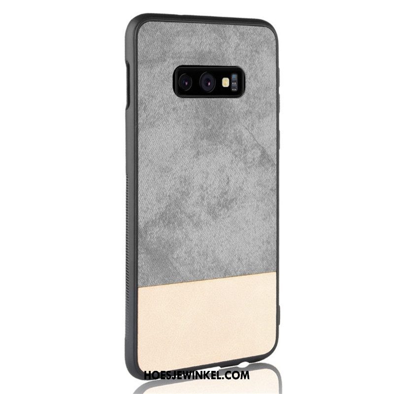 Samsung Galaxy S10e Hoesje Hard Mobiele Telefoon Leer, Samsung Galaxy S10e Hoesje Gemengde Kleuren Ster