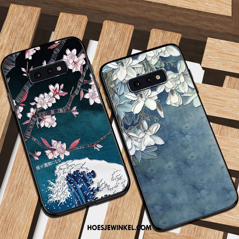 Samsung Galaxy S10e Hoesje Siliconen All Inclusive Anti-fall, Samsung Galaxy S10e Hoesje Pas Trendy Merk