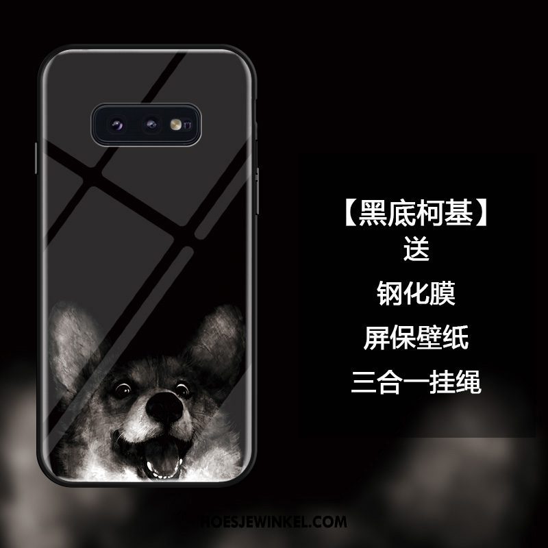 Samsung Galaxy S10e Hoesje Trendy Merk Hoes Ster, Samsung Galaxy S10e Hoesje Eenvoudige Kort