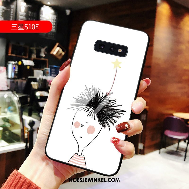 Samsung Galaxy S10e Hoesje Vers Siliconen Zacht, Samsung Galaxy S10e Hoesje Trendy Merk Spotprent