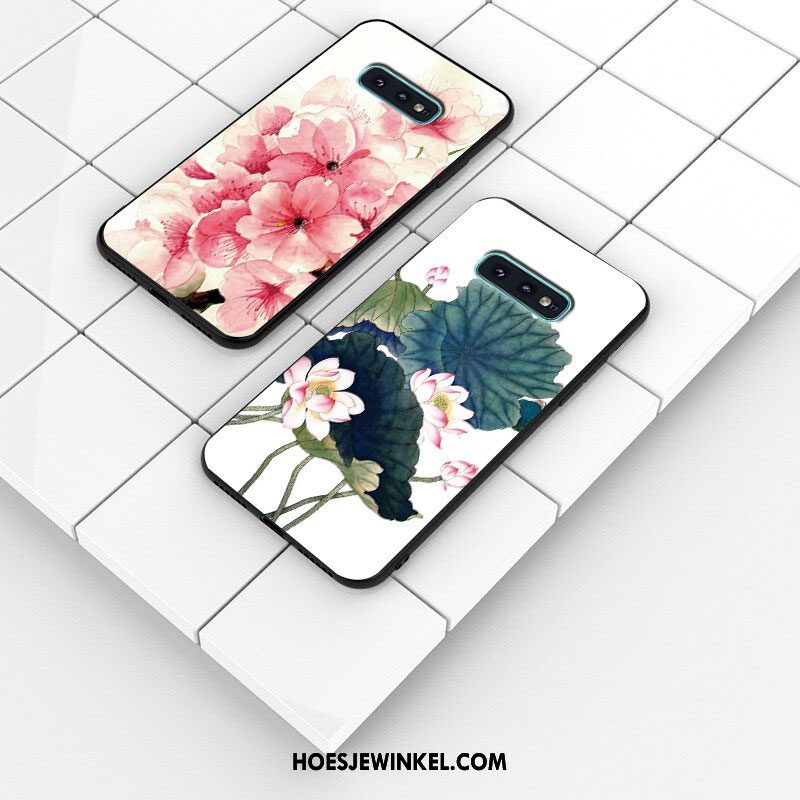 Samsung Galaxy S10e Hoesje Vintage Ster Zacht, Samsung Galaxy S10e Hoesje All Inclusive Bescherming