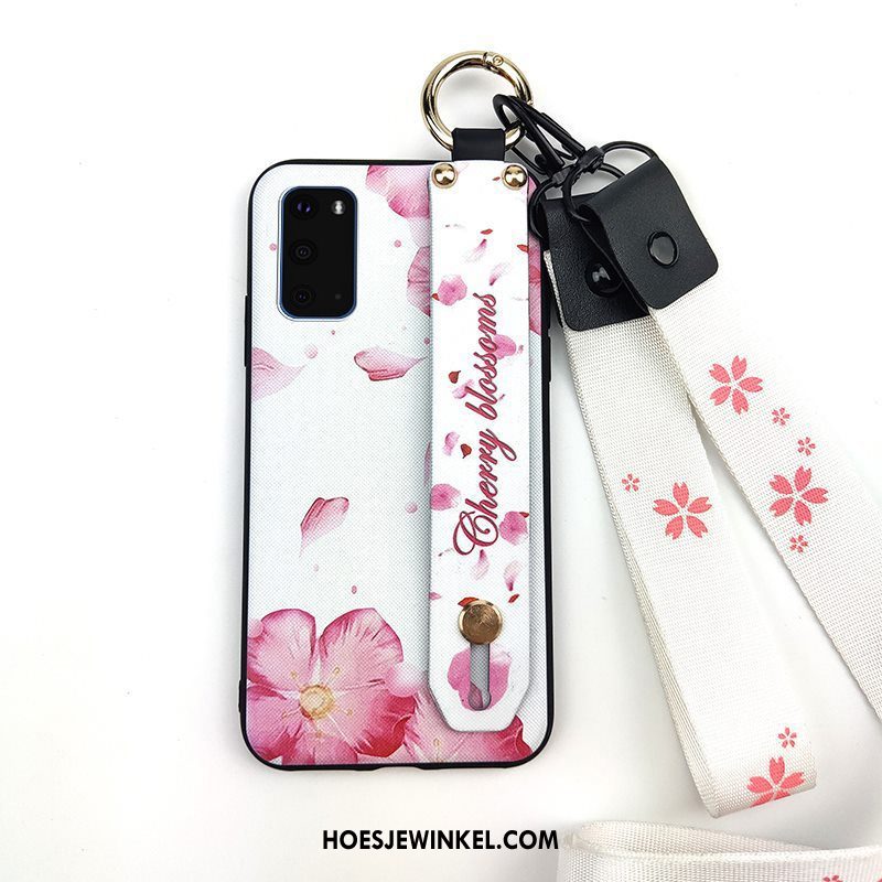 Samsung Galaxy S20 Hoesje Bloemen Hanger Vers, Samsung Galaxy S20 Hoesje Bescherming Hoes