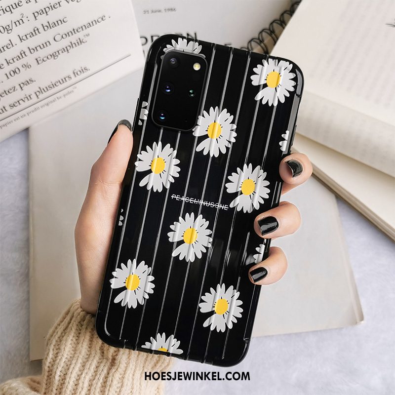 Samsung Galaxy S20+ Hoesje Zwart Hoes Lovers, Samsung Galaxy S20+ Hoesje Anti-fall Wind