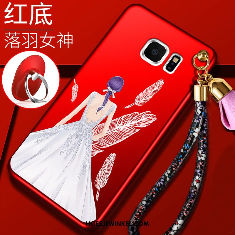 Samsung Galaxy S6 Hoesje Hoes Zacht Anti-fall, Samsung Galaxy S6 Hoesje Ster Mobiele Telefoon