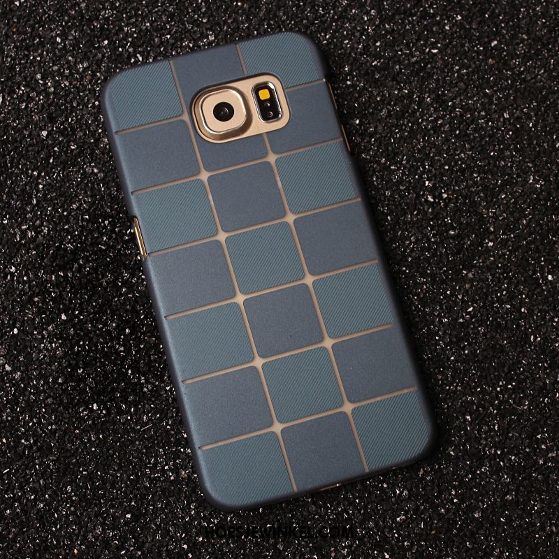Samsung Galaxy S6 Hoesje Ster Hoes Mobiele Telefoon, Samsung Galaxy S6 Hoesje Trend Grijs