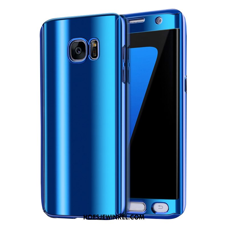Samsung Galaxy S7 Edge Hoesje Opknoping Nek Schrobben Plating, Samsung Galaxy S7 Edge Hoesje Dun Ster