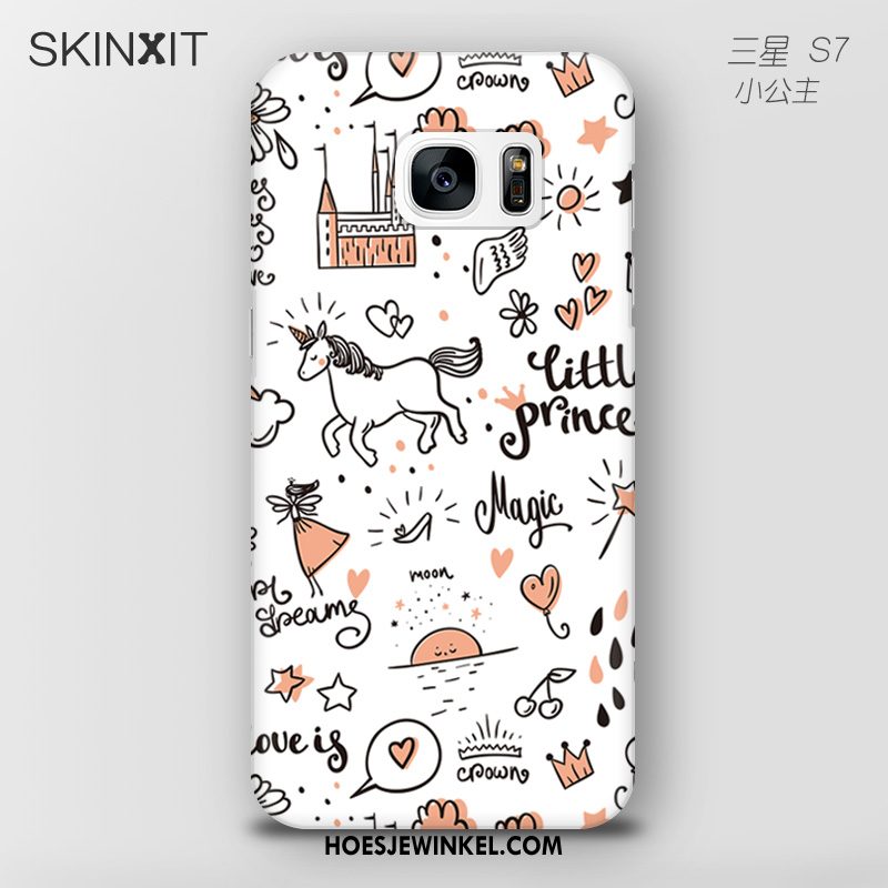 Samsung Galaxy S7 Edge Hoesje Ster Mobiele Telefoon Prinses, Samsung Galaxy S7 Edge Hoesje Hoes Graffiti