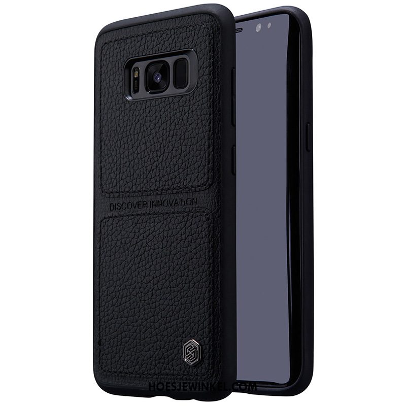 Samsung Galaxy S8 Hoesje Leren Etui Bedrijf Mobiele Telefoon, Samsung Galaxy S8 Hoesje Hoes Ster