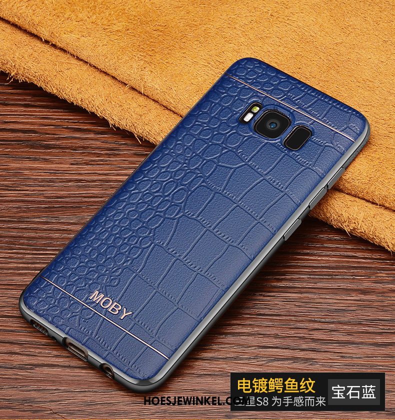 Samsung Galaxy S8 Hoesje Zacht Mobiele Telefoon Blauw, Samsung Galaxy S8 Hoesje Ster Siliconen