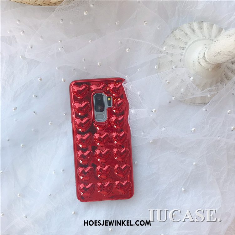 Samsung Galaxy S9+ Hoesje All Inclusive Liefde Rood, Samsung Galaxy S9+ Hoesje Trend Zacht