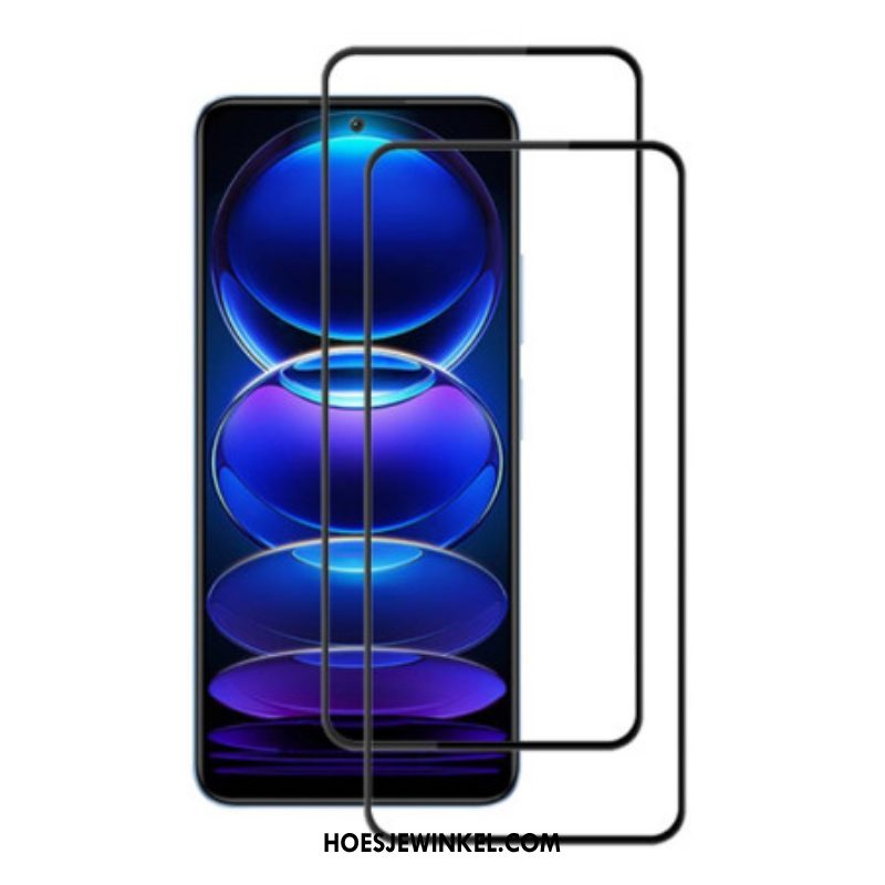 Screenprotector Van Gehard Glas (2 Stuks) Xiaomi Redmi Note 12 Pro Plus