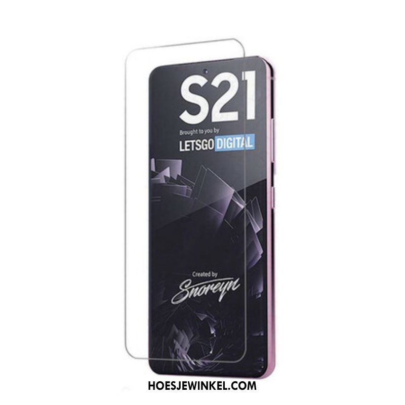 Screenprotector Van Gehard Glas Voor De Samsung Galaxy S21 5G