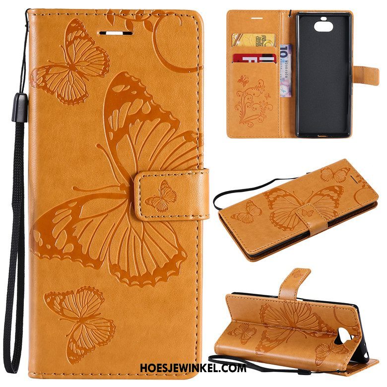 Sony Xperia 10 Hoesje Hoes All Inclusive Leren Etui, Sony Xperia 10 Hoesje Mobiele Telefoon Folio