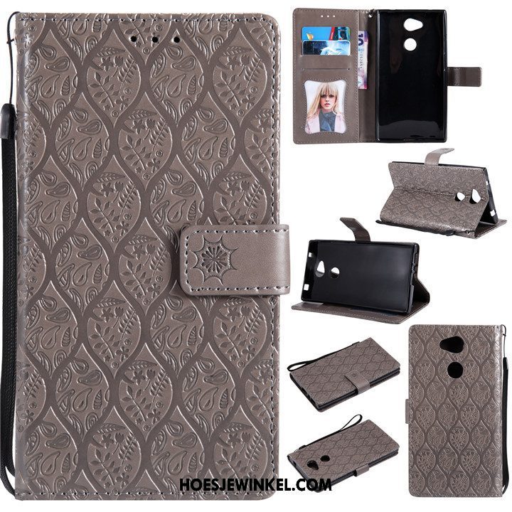 Sony Xperia L2 Hoesje Anti-fall Grijs Mobiele Telefoon, Sony Xperia L2 Hoesje Hoes Bescherming