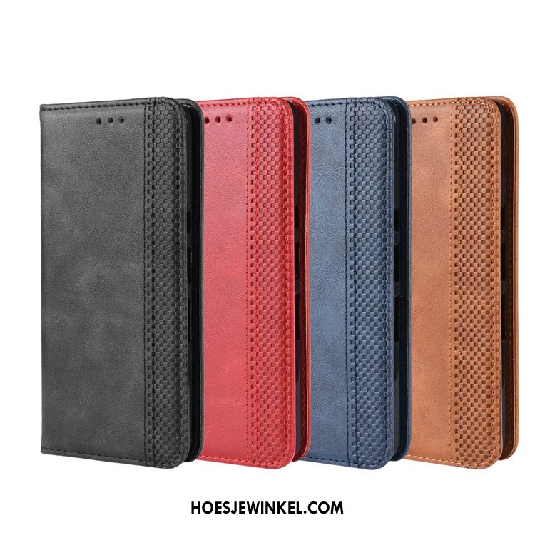 Sony Xperia L3 Hoesje Bescherming Hoes Mobiele Telefoon, Sony Xperia L3 Hoesje Leren Etui Magnetisch