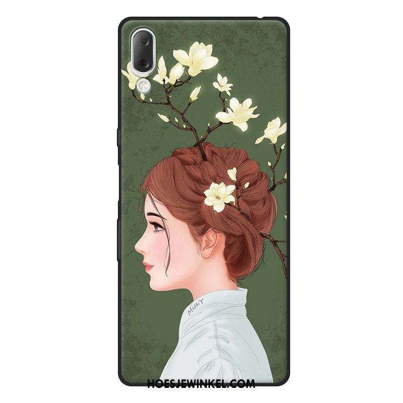 Sony Xperia L3 Hoesje Kunst Anti-fall Vers, Sony Xperia L3 Hoesje Schrobben Mobiele Telefoon