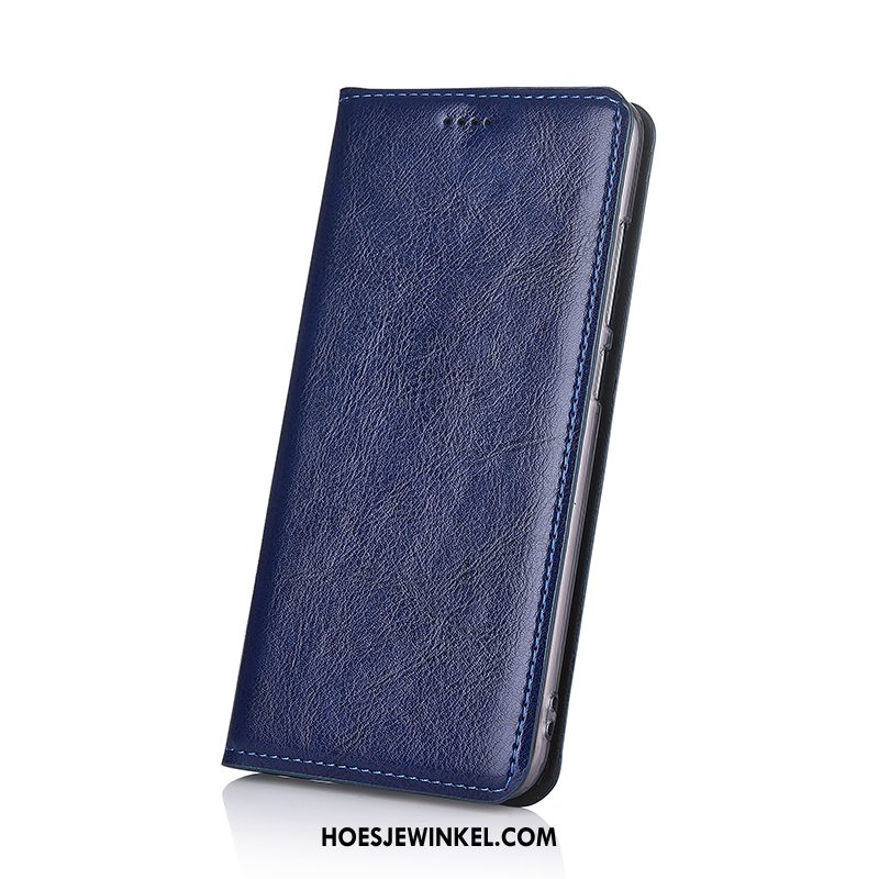 Sony Xperia Xa2 Hoesje Hoes Leren Etui Anti-fall, Sony Xperia Xa2 Hoesje All Inclusive Blauw