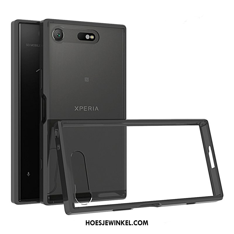 Sony Xperia Xz1 Compact Hoesje Bescherming Mobiele Telefoon Hoes, Sony Xperia Xz1 Compact Hoesje Omlijsting Anti-fall