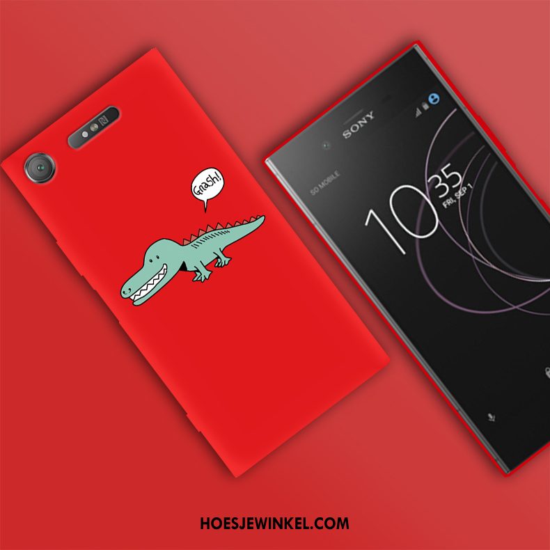 Sony Xperia Xz1 Hoesje Schrobben Anti-fall Mobiele Telefoon, Sony Xperia Xz1 Hoesje All Inclusive Zacht
