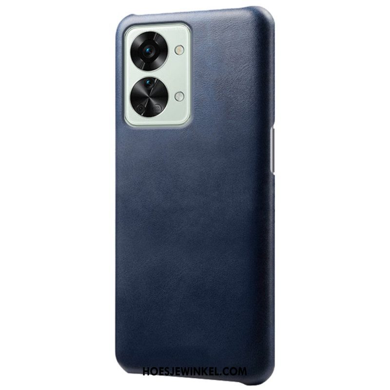 Telefoonhoesje voor OnePlus Nord 2T 5G Leer Textuur