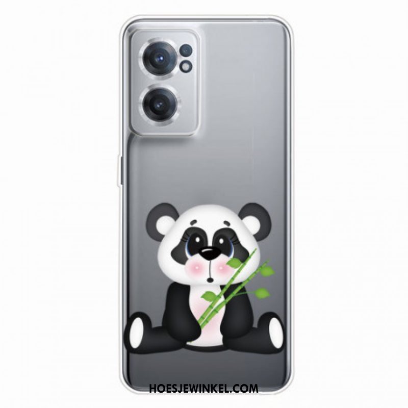 Telefoonhoesje voor OnePlus Nord CE 2 5G Romantische Panda