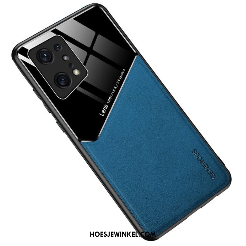 Telefoonhoesje voor Oppo Find X5 Pro Premium Kunstleer