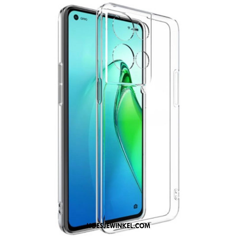 Telefoonhoesje voor Oppo Reno 8 Pro Transparant Imak