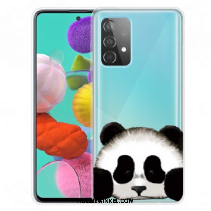 Telefoonhoesje voor Samsung Galaxy A52 4G / A52 5G / A52s 5G Naadloze Panda