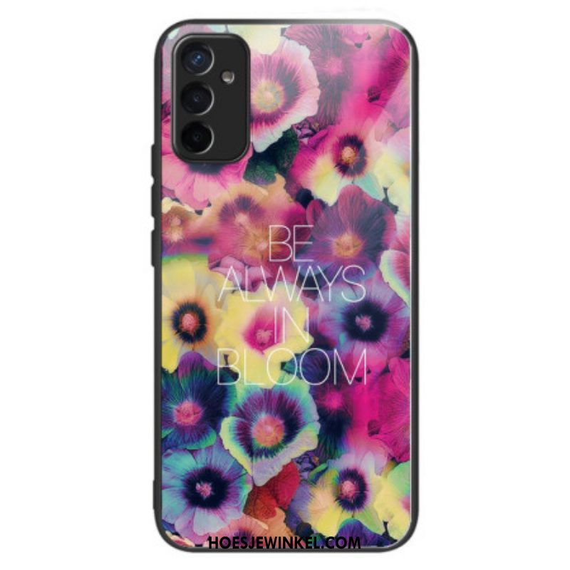 Telefoonhoesje voor Samsung Galaxy M13 Be Always In Bloom Gehard Glas