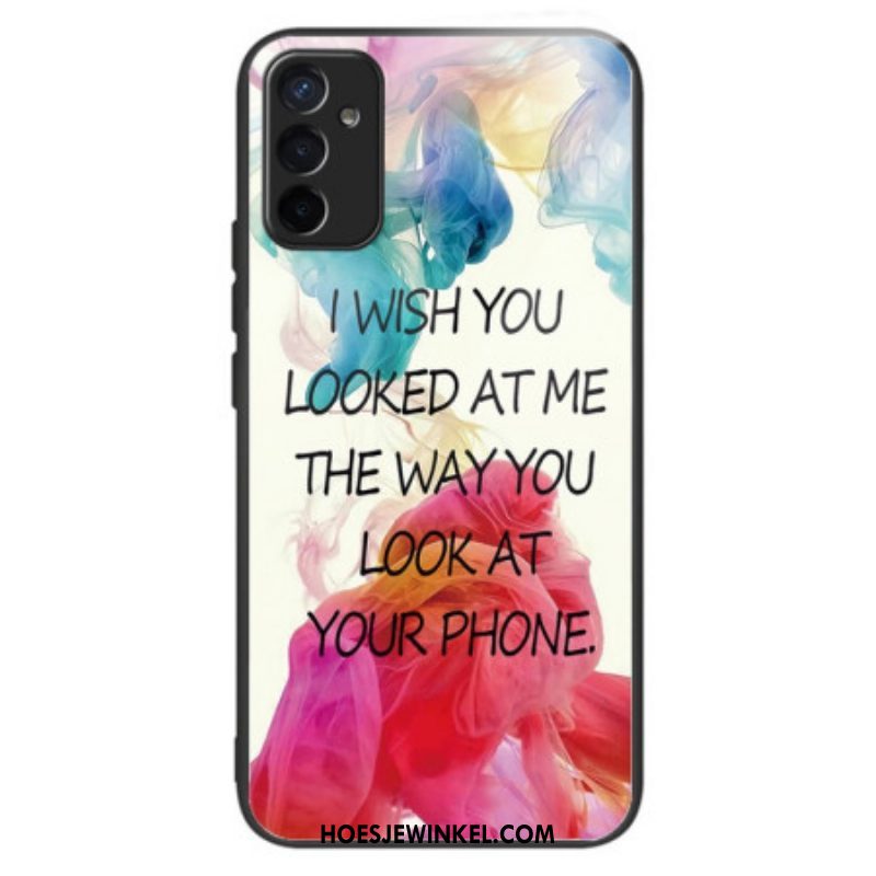 Telefoonhoesje voor Samsung Galaxy M13 Gehard Glas Dat Ik Wens