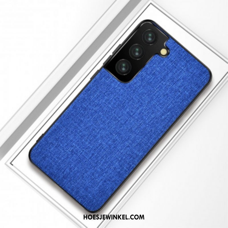 Telefoonhoesje voor Samsung Galaxy S21 Ultra 5G Stoffen Textuur