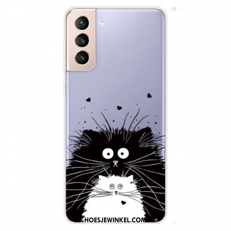 Telefoonhoesje voor Samsung Galaxy S22 5G Kijk Naar De Katten