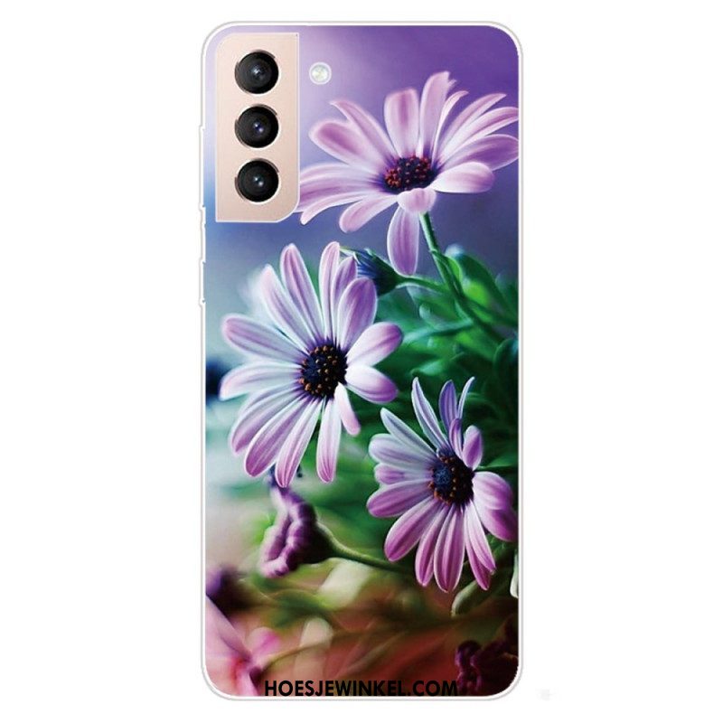 Telefoonhoesje voor Samsung Galaxy S22 5G Realistische Bloemen