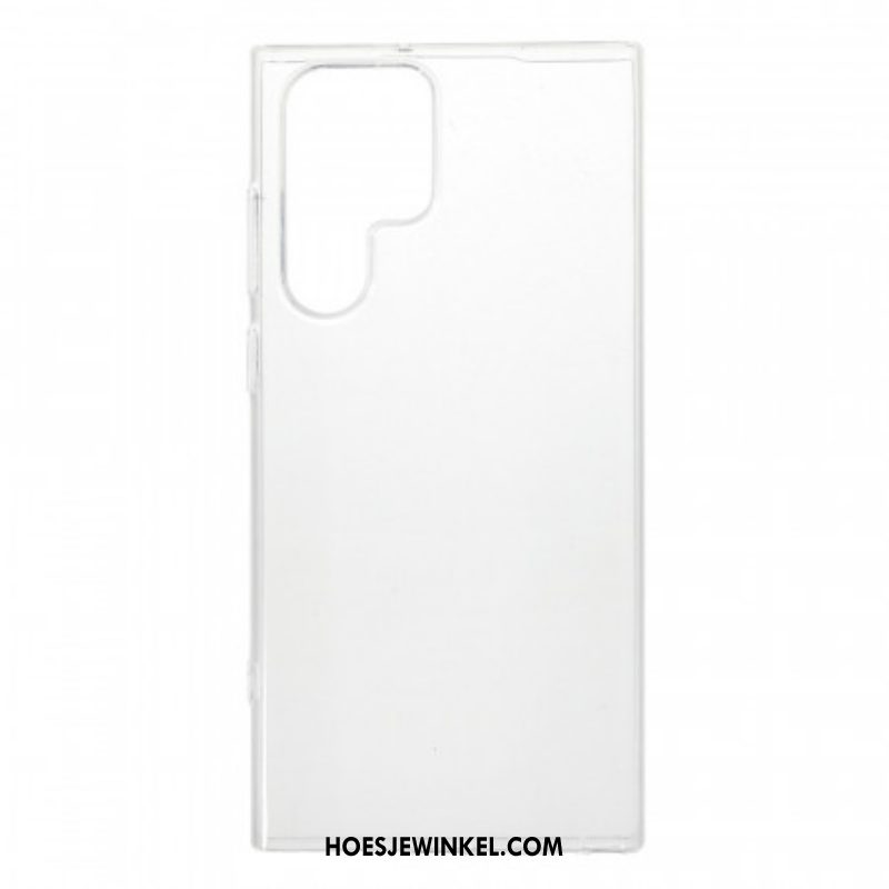 Telefoonhoesje voor Samsung Galaxy S22 Ultra 5G Transparant