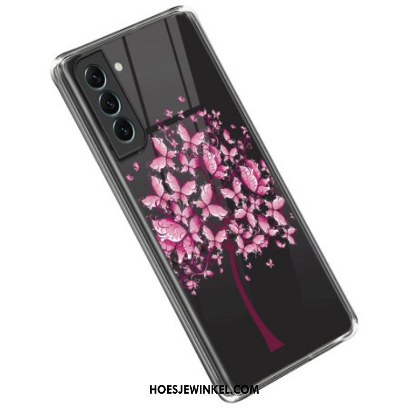 Telefoonhoesje voor Samsung Galaxy S23 5G Naadloze Roze Boom