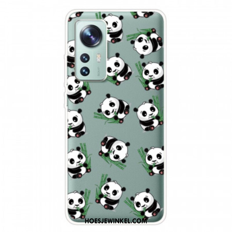 Telefoonhoesje voor Xiaomi 12 Pro Panda's