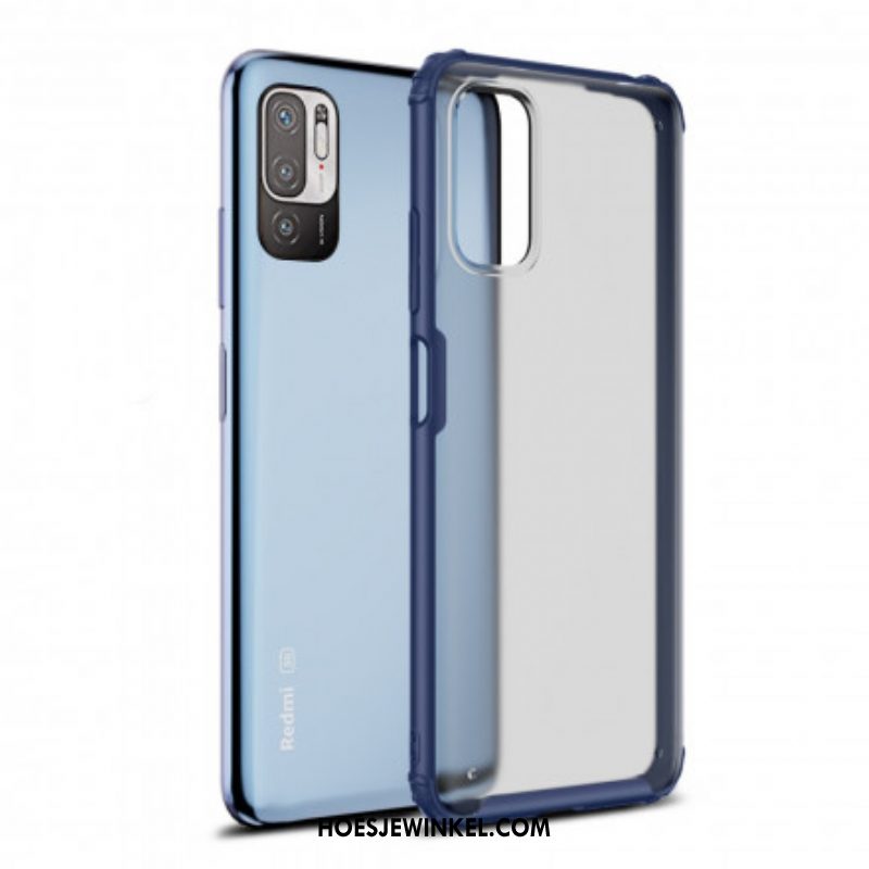 Telefoonhoesje voor Xiaomi Redmi Note 10 5G Frosted Effect-pantser