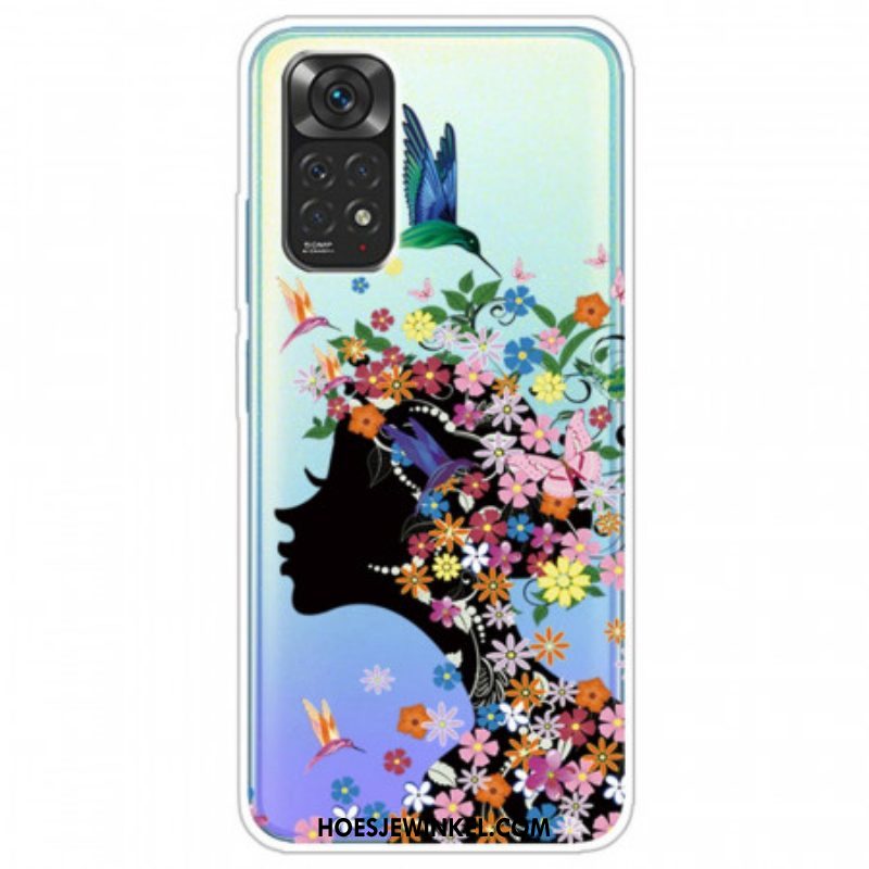 Telefoonhoesje voor Xiaomi Redmi Note 11 Pro / 11 Pro 5G Mooi Bloemhoofd