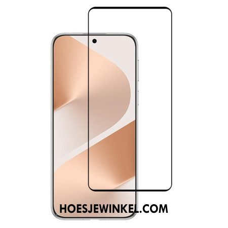 Volledig Dekkende Gehard Glazen Schermbeschermer Voor Huawei Pura 80 Pro / Pura 80 Ultra (zwarte Randen)