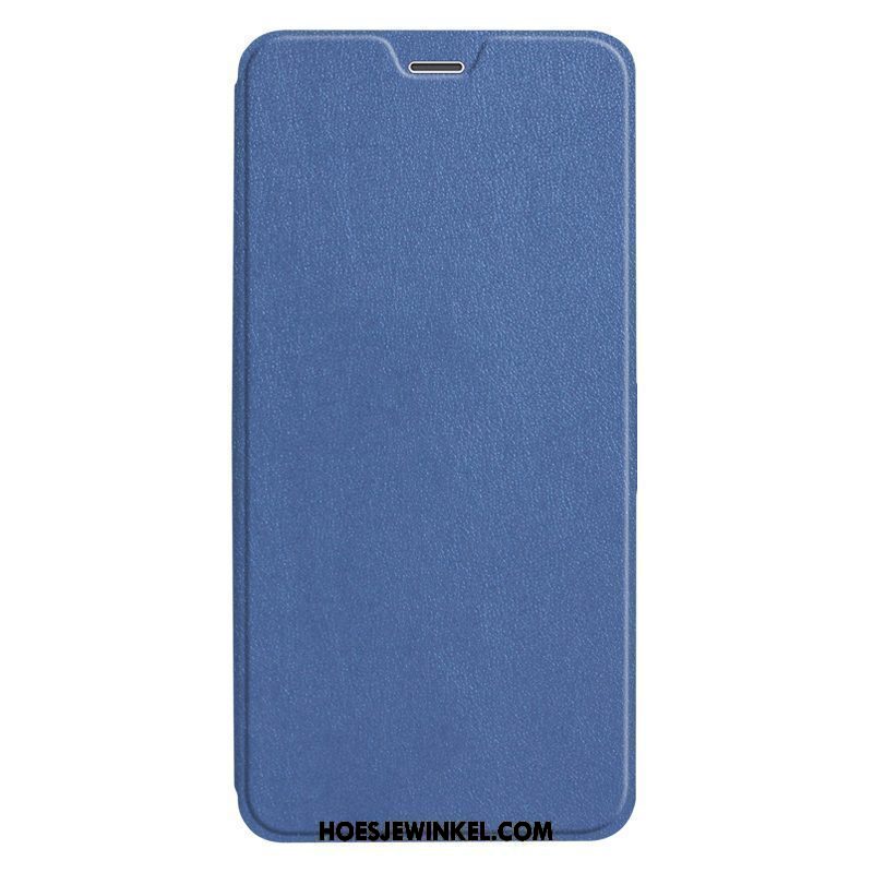 Xiaomi Mi 8 Hoesje Blauw Trend Clamshell, Xiaomi Mi 8 Hoesje Mobiele Telefoon All Inclusive Beige