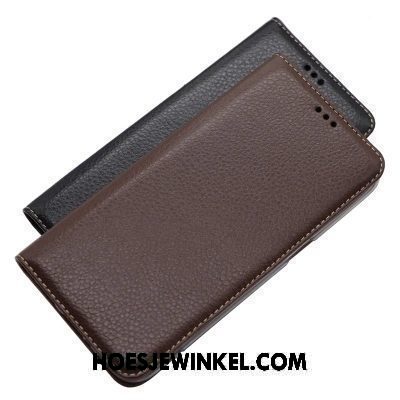 Xiaomi Mi 8 Hoesje Folio Bescherming Hoes, Xiaomi Mi 8 Hoesje Mini Anti-fall Braun Beige