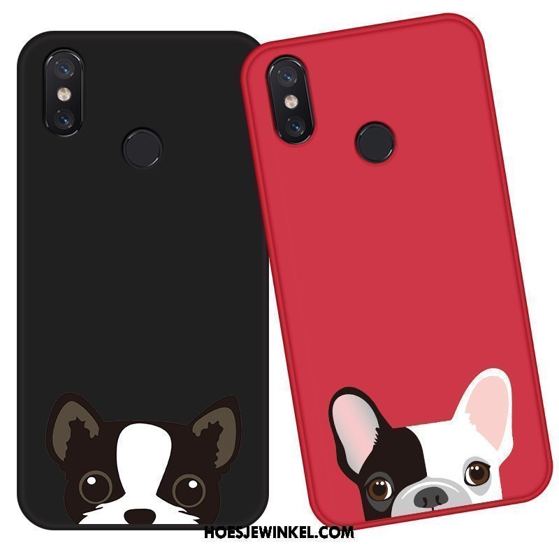 Xiaomi Mi 8 Hoesje Persoonlijk All Inclusive Spotprent, Xiaomi Mi 8 Hoesje Schrobben Hoes Beige