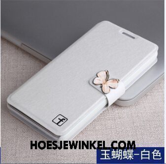 Xiaomi Mi 8 Hoesje Wit Folio Leren Etui, Xiaomi Mi 8 Hoesje Anti-fall Mobiele Telefoon Beige