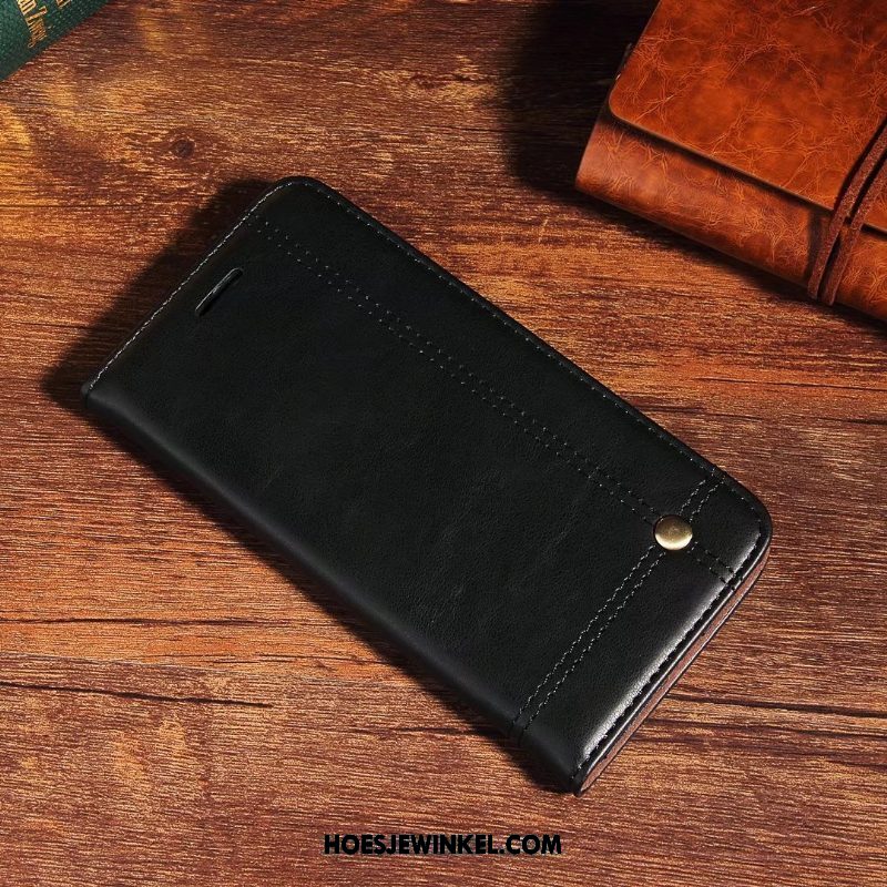 Xiaomi Mi 8 Lite Hoesje All Inclusive Leren Etui Hoes, Xiaomi Mi 8 Lite Hoesje Folio Bescherming