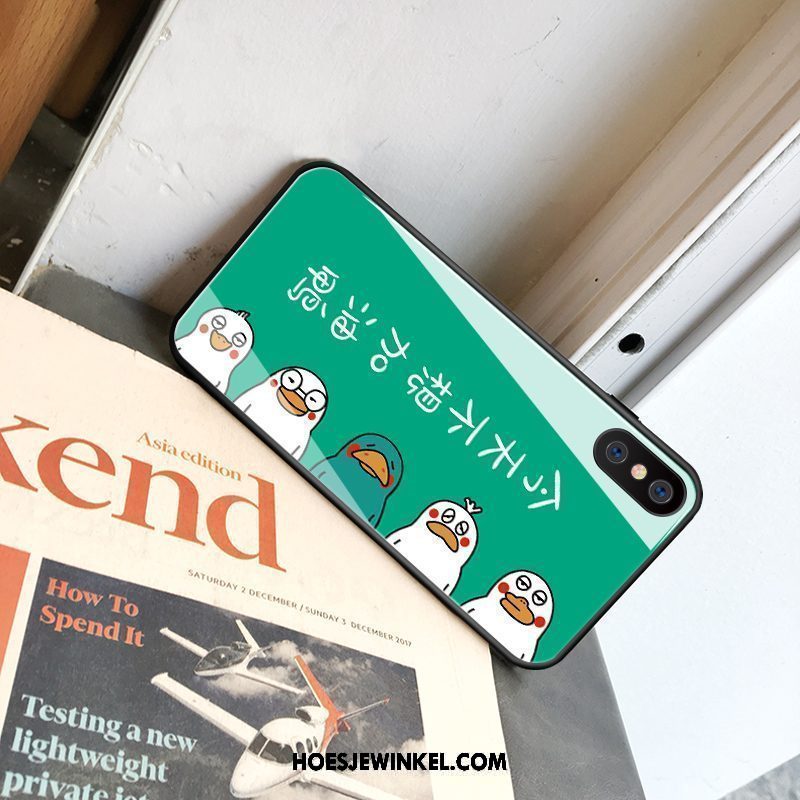 Xiaomi Mi 8 Pro Hoesje Lovers Patroon Jeugd, Xiaomi Mi 8 Pro Hoesje Mobiele Telefoon Glas Beige