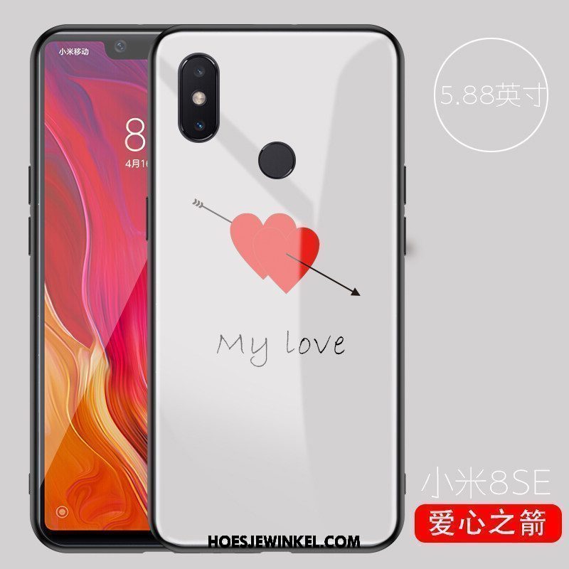 Xiaomi Mi 8 Se Hoesje Mini Bescherming Wit, Xiaomi Mi 8 Se Hoesje All Inclusive Siliconen Beige