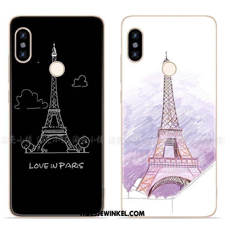 Xiaomi Mi 8 Se Hoesje Scheppend Mobiele Telefoon Zwart, Xiaomi Mi 8 Se Hoesje Kleur Lovers Beige