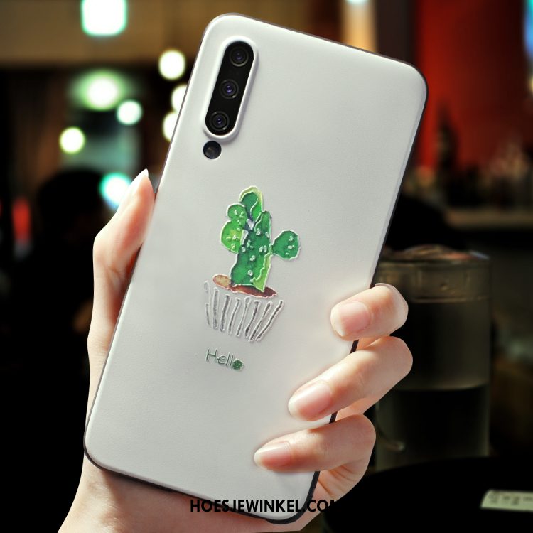 Xiaomi Mi 9 Hoesje Dun Siliconen Mini, Xiaomi Mi 9 Hoesje Anti-fall Groen Beige