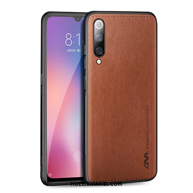 Xiaomi Mi 9 Hoesje Mobiele Telefoon High End Anti-fall, Xiaomi Mi 9 Hoesje Zacht Nieuw Braun Beige