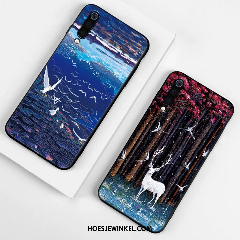 Xiaomi Mi 9 Hoesje Nieuw Scheppend Mobiele Telefoon, Xiaomi Mi 9 Hoesje Hoes Anti-fall Beige